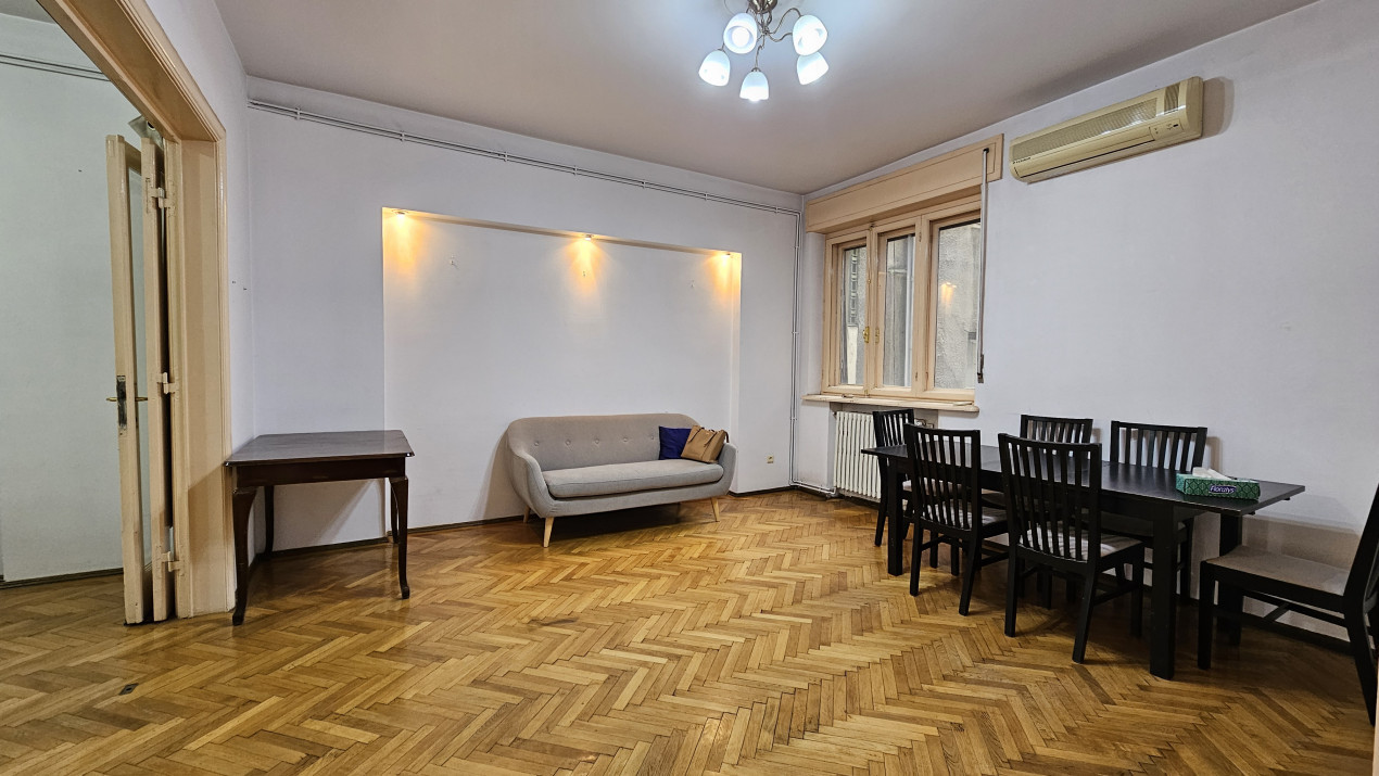 Piata Rosetti * centrala proprie * apartament cu 3 camere + birou