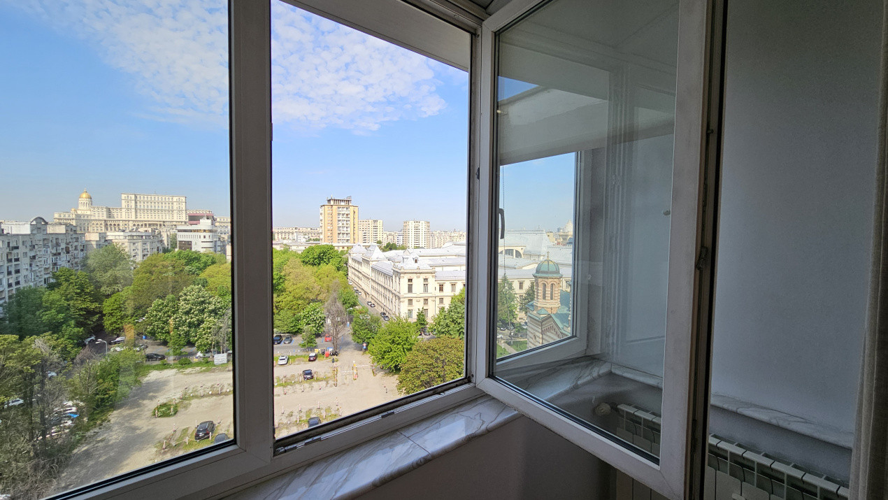 Piata Unirii vedere panoramica 3 camere mobilate si utilate
