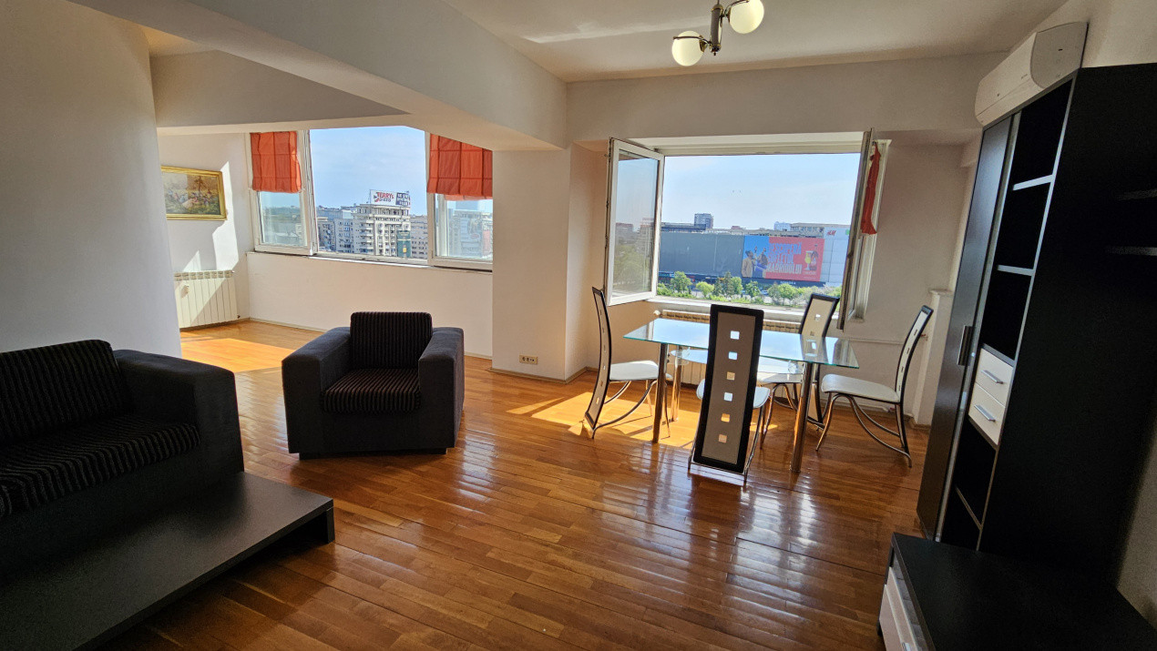 Piata Unirii vedere panoramica 3 camere mobilate si utilate