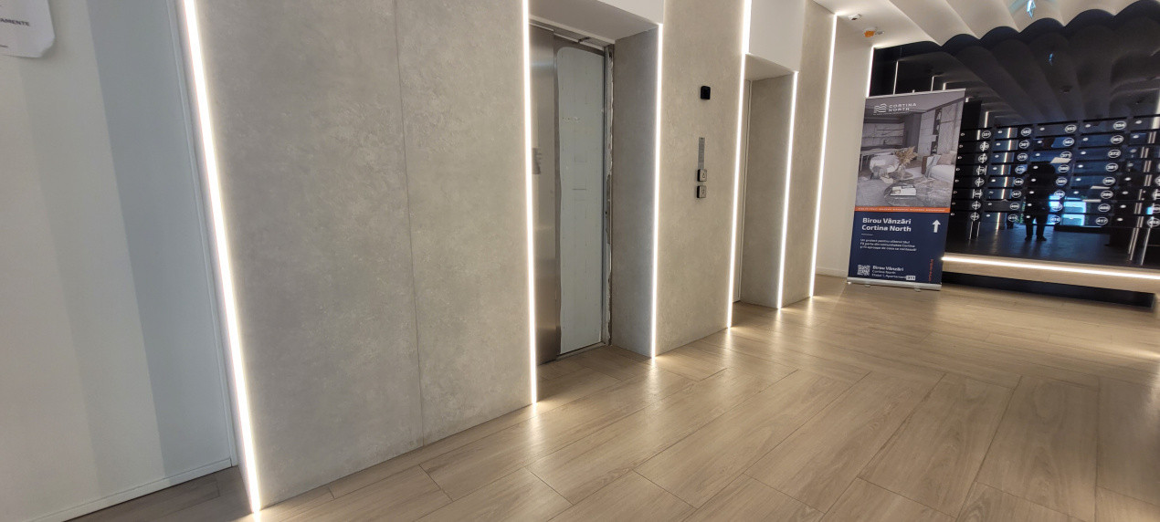 3 camere Cortina North terasa 25 mp