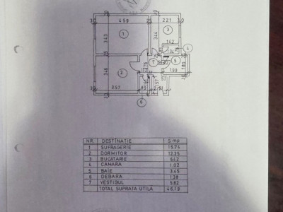 Vanzare 2 camere parter Drumul Taberei piata