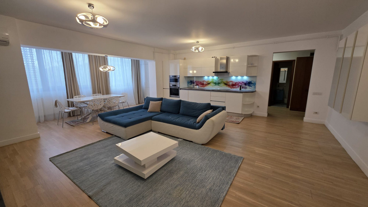 Inchiriere 3 camere Caramfil - Herastrau cu parcare subterana