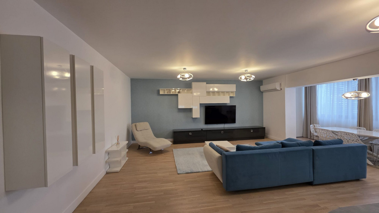 Inchiriere 3 camere Herastrau - Satul Francez cu parcare subterna