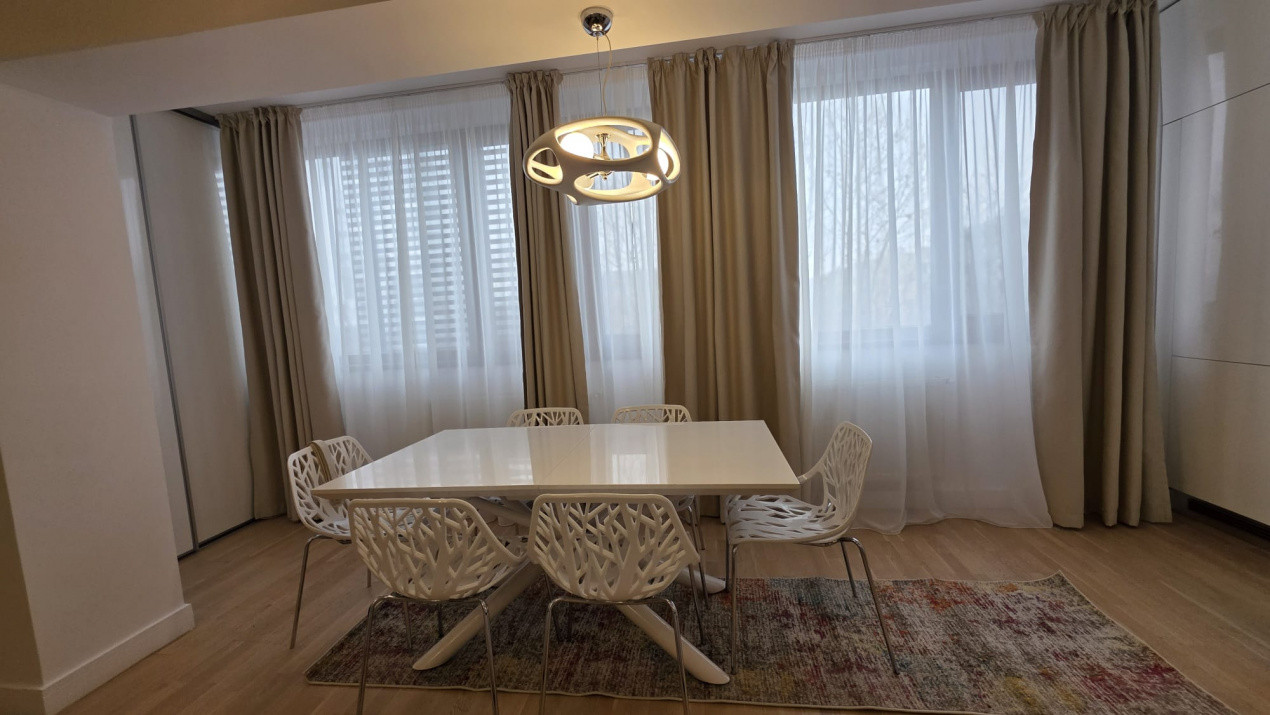 Inchiriere 3 camere Herastrau - Satul Francez cu parcare subterana