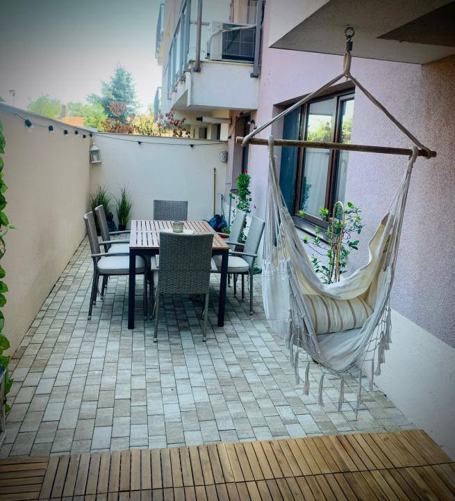 Baneasa Apicultorilor apartament cu terasa si 2 parcari subterane